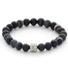 Alexander Lynggaard Armbånd - Striped Agat 8mm