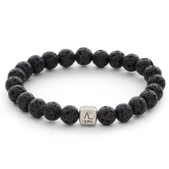 Alexander Lynggaard Armbånd - Lava Stone 8mm