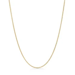Ankerfacet 14 kt Halskæde 50 - 55cm - 9520111