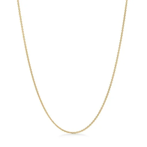 Ankerfacet 14 kt Halskæde 50 - 55cm - 9520111
