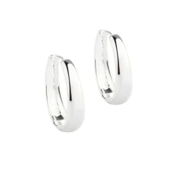 Aqua Dulce Big Emma Hoop Sølv - 5534