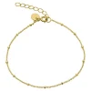 Aqua Dulce Dee Dot Armbånd  sølvforgyldt - 1471