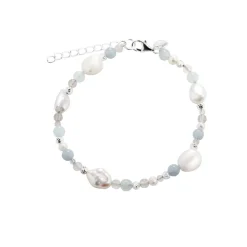 Aqua Dulce Sky Blue Armbånd Sølv
