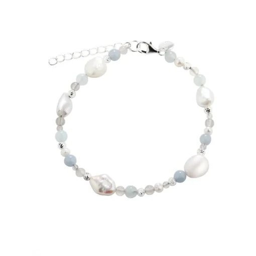 Aqua Dulce Sky Blue Armbånd Sølv