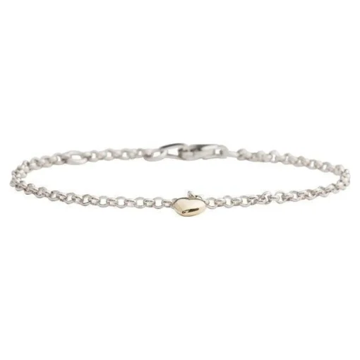 Børne Armbånd Med Hjerte i 8kt Guld