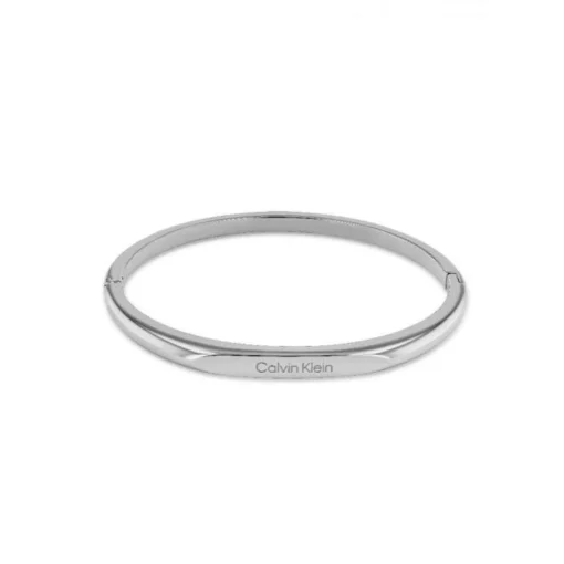 Calvin Klein Faceted Bar Bangle Stål - 35000045