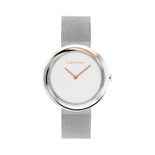 Calvin Klein Twisted Bezel Dameur - 25200011