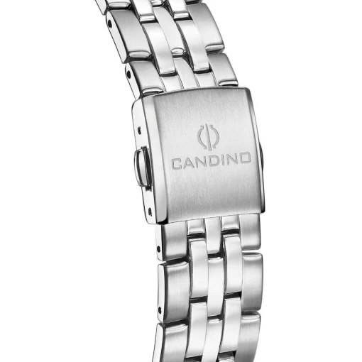 Candino Herreur Stål Med Sort Urskive - C4762/4
