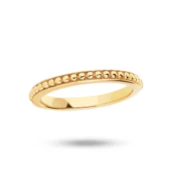 Carré Ring Forgyldt Sølv - FR4302