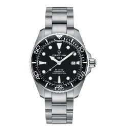 Certina DS Action Powermatic 80 Herreur - Sort Urskive