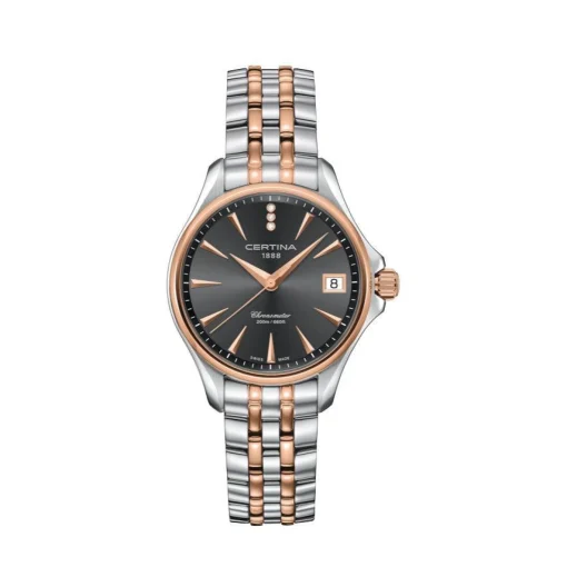Certina DS Action Quartz Dameur - Med Diamanter