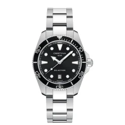 Certina DS Action Sort Urskive 40mm - Quartz