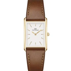 Daniel Wellington Bound Durham Firkantet Dameur m. Læderrem