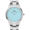 Daniel Wellington Iconic Link Capri Pastel Blue 32mm - ADW00100541
