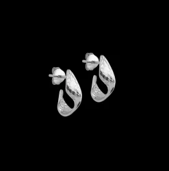 Enamel Daia Hoops I Sølv - E343SM