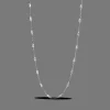 Enamel Kia Necklace sølv - N116SM