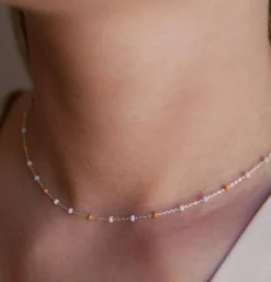 Enamel Lola Halskæde - N55S