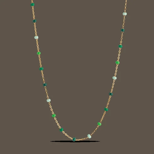 Enamel Lola Halskæde Spring - N55G-Spring