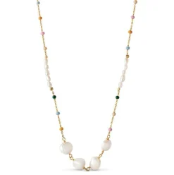 Enamel Lola Perla Halskæde - N69G