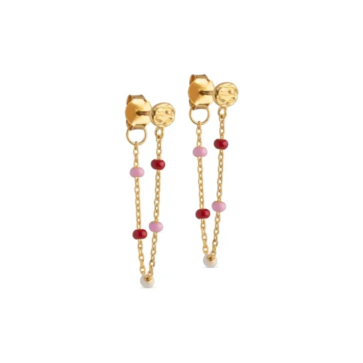 Enamel Lola Rosie Øreringe - E140GM-Rosie