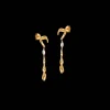 Enamel Sienna Pearls ørestikker - E357GM