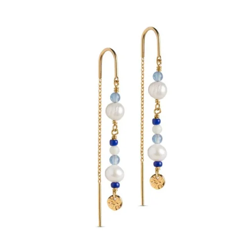 Enamel Sofia Earring Marine - E282G