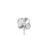 Flora Danica Firkløver Sølv Earcuff