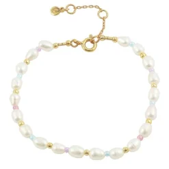 Hultquist Copenhagen Pastel Perle Armbånd - S08086G