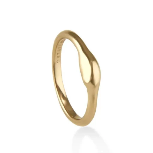 Jeberg Jewellery Balance Ring sølvforgyldt - 60700