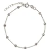 Jeberg Jewellery Beads Bracelet sølv  - 4575-16-S
