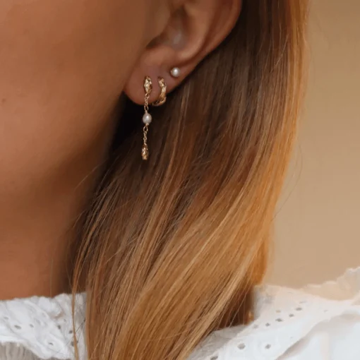 Jeberg Jewellery I AM GOLD Drop Øreringe - 51055
