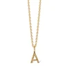 Jeberg Jewellery I Am Me Bogstav sølvforgyldt - 42000