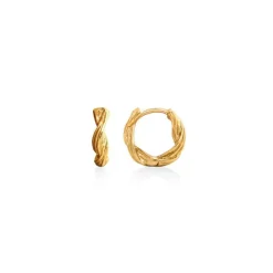 Jeberg Jewellery SAND DUNE Hoops Forgyldt - 51200