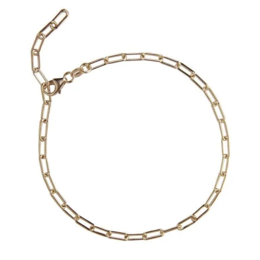 Jeberg Jewellery Sophia Sølv Forgyldt Ankelkæde - 4550-G