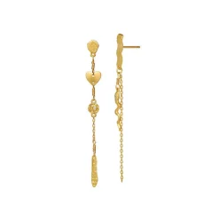 Maanesten Delfine Earrings Forgyldt