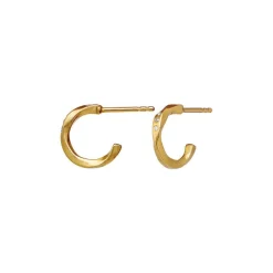 Maanesten Echo Petite Hoops 12mm Forgyldt - 9861A