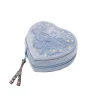 Maanesten Heart Jewelry Box Sky Blue - Smykkerskrin