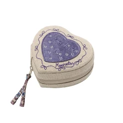 Maanesten Heart Jewelry Box Sand - Smykkerskrin