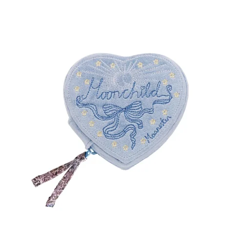 Maanesten Heart Jewelry Box Sky Blue - Smykkerskrin