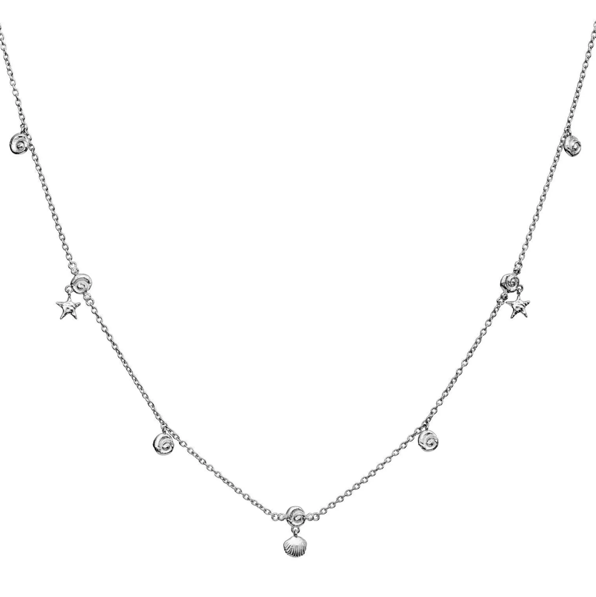 Maanesten Leilani Halskæde Sølv