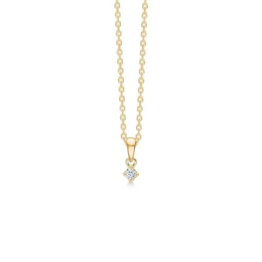 Mads Z 14 kt Crown Diamant Vedhæng 0.04 ct