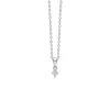Mads Z 14 kt. Crown Diamant Vedhæng 0.04 ct. Hvidguld