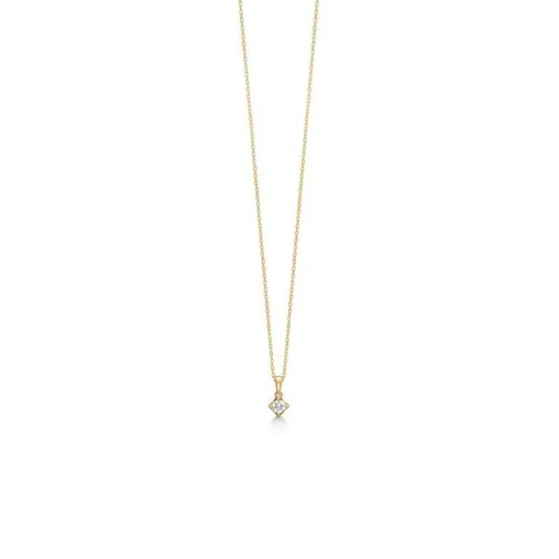 Mads Z 14 kt. Crown Diamant Vedhæng 0.16 ct.