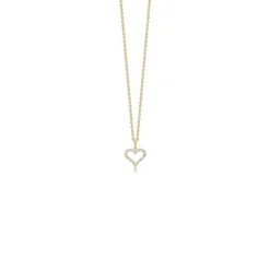 Mads Z 14 kt. Tender Heart vedhæng 0.20 ct.
