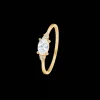 Mads Z Alicia 8 kt. Guld Ring Med Oval Zirkonia