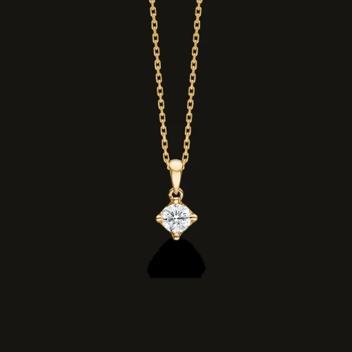 Mads Z Crown Diamant Vedhæng i 14kt Guld 0,24ct W.si