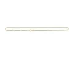 Mads Z 14kt Halskæde Anker Facet 75 - 80cm - 9520112