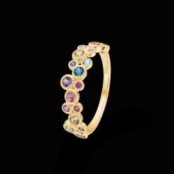 Mads Z 14kt Luxury Rainbow Petite Ring