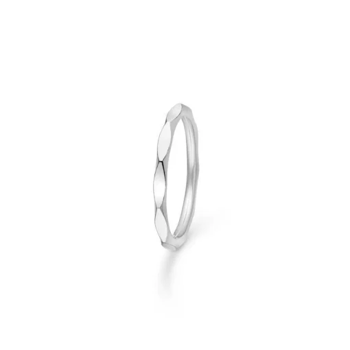 Mads Z Sølv Poetry Edge ring