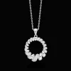 Mads Z Swirl White Topaz Sølv Halskæde